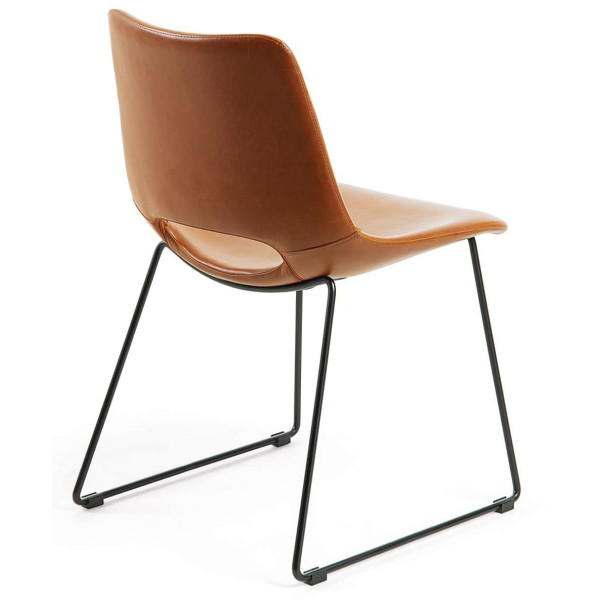 Стілець La Forma ZIGGY CC0826U10 Коричневий екошкіра-8