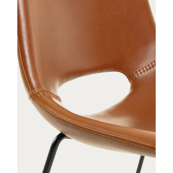 Стілець La Forma ZIGGY CC0826U10 Коричневий екошкіра-9