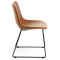 Стілець La Forma ZIGGY CC0826U10 Коричневий екошкіра-7-thumb