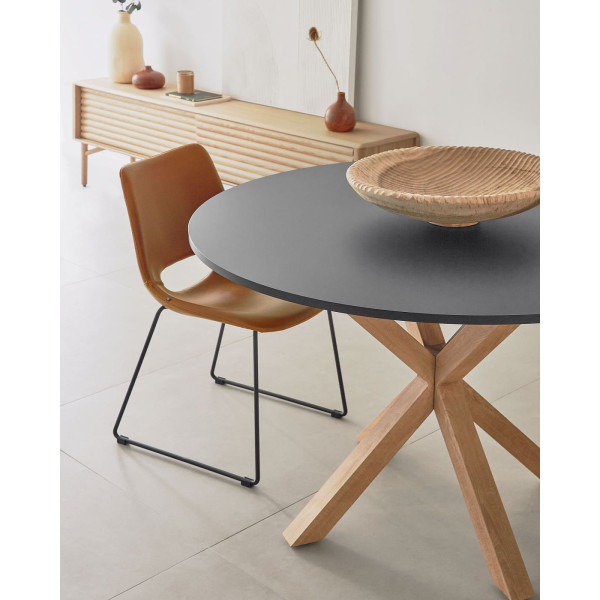 Стілець La Forma ZIGGY CC0826U10 Коричневий екошкіра-2