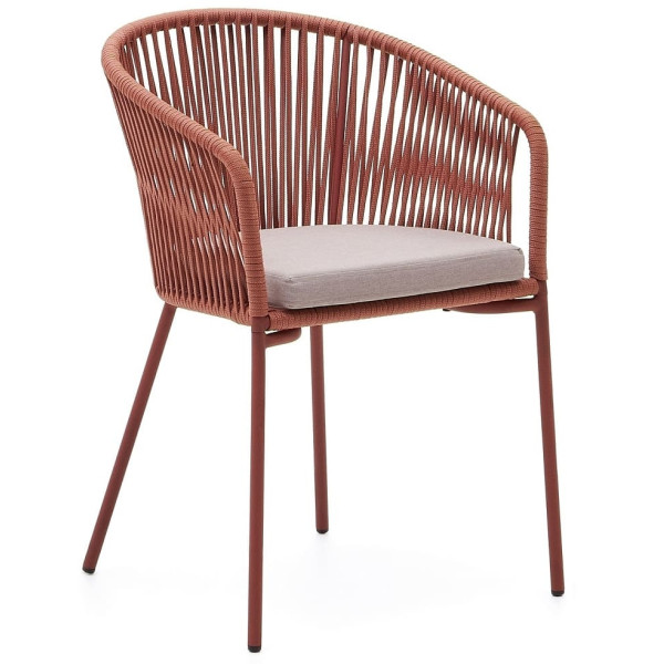 Кресло La Forma Yanet CC2189J86 Терракотовый-0