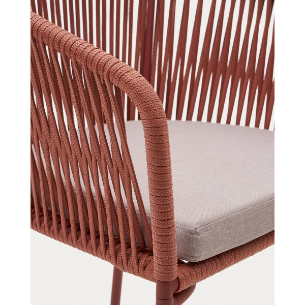 Кресло La Forma Yanet CC2189J86 Терракотовый-11