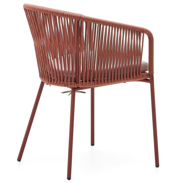 Кресло La Forma Yanet CC2189J86 Терракотовый-7