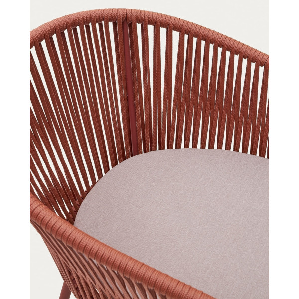 Кресло La Forma Yanet CC2189J86 Терракотовый-10