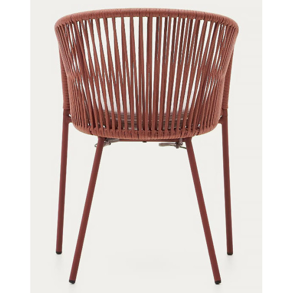 Кресло La Forma Yanet CC2189J86 Терракотовый-8