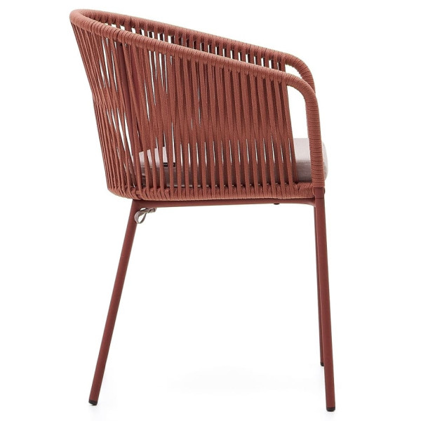 Кресло La Forma Yanet CC2189J86 Терракотовый-6