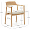 Стул La Forma ALOCS C0100141JD12-10-thumb
