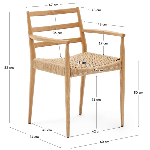Стул La Forma ANALY C0100175CP46-6