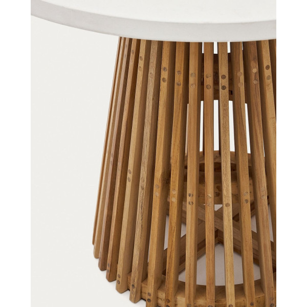 Стіл обідній La Forma Alcaufar J0100112PR05 Ø 90 см-4