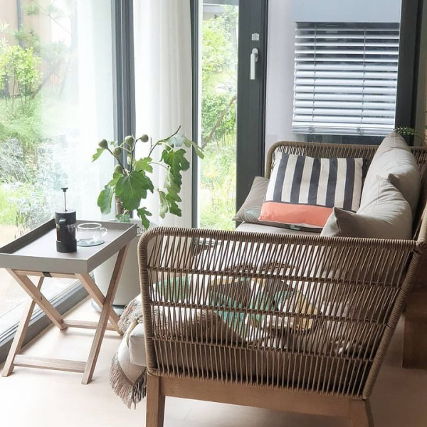 Диван La Forma BELLENY C838R33 3-місний Бежевий-6