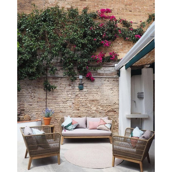 Диван La Forma BELLENY C838R33 3-місний Бежевий-5