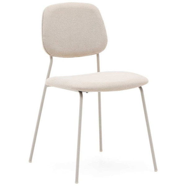 Стілець La Forma BENILDA C0100195KY12 Бежевий тканина-0