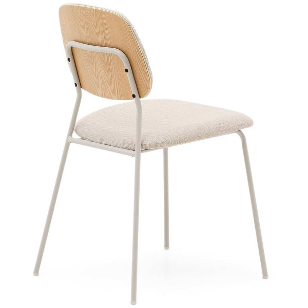 Стілець La Forma BENILDA C0100195KY12 Бежевий тканина-5