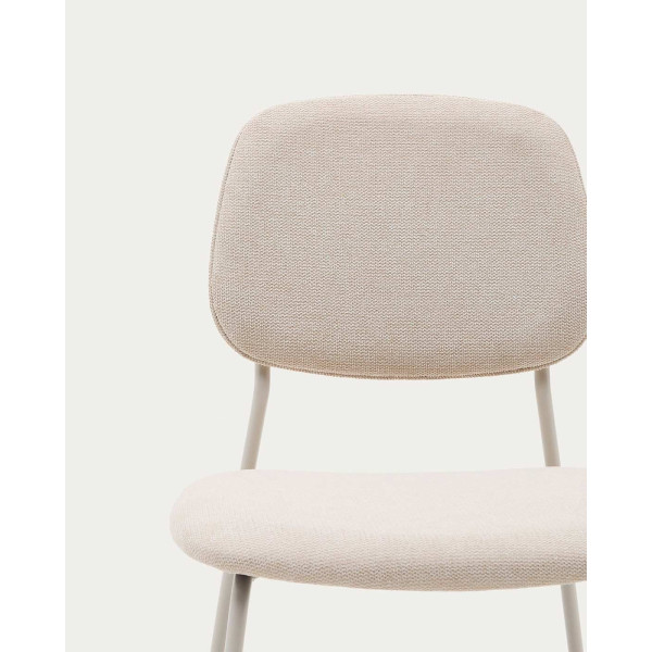 Стілець La Forma BENILDA C0100195KY12 Бежевий тканина-6
