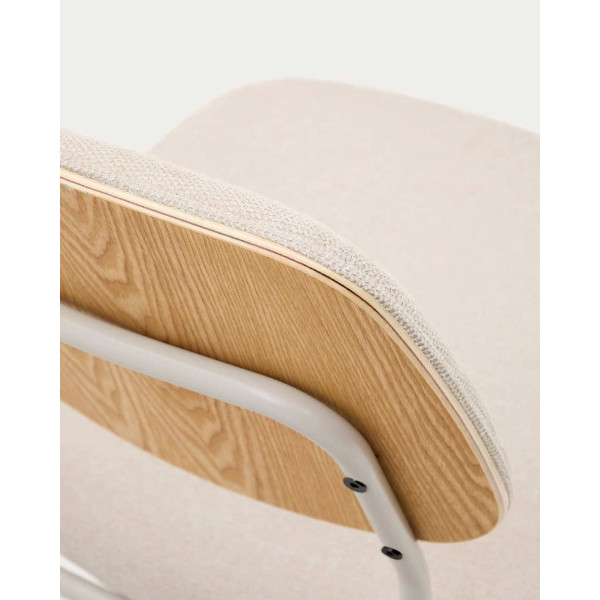 Стілець La Forma BENILDA C0100195KY12 Бежевий тканина-8