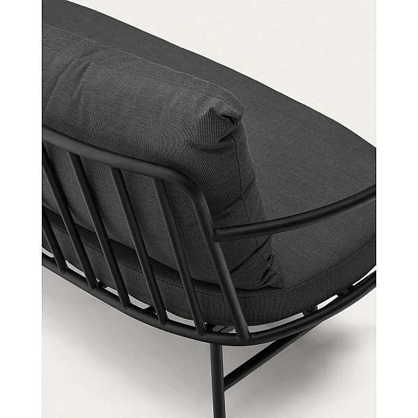 Диван La Forma BRAMANT J1400022RR02 2-местный Черный-5