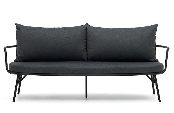 Диван La Forma BRAMANT J1400022RR02 2-местный Черный-0