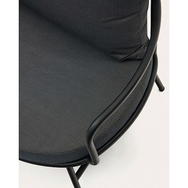 Диван La Forma BRAMANT J1400022RR02 2-местный Черный-6