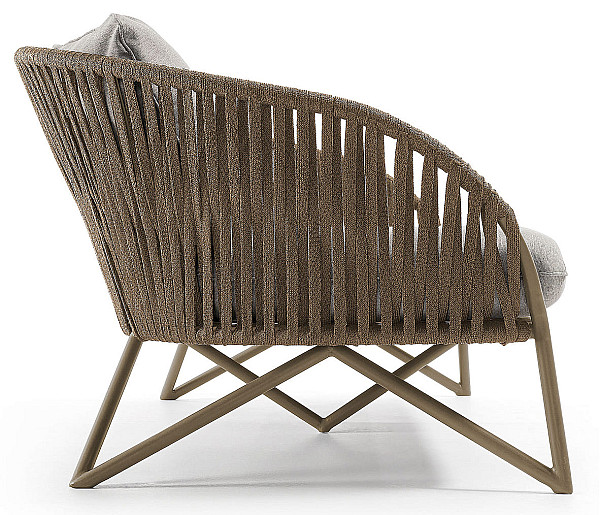 Диван La Forma BRANZIE S554J36 3-местный Коричневый-5