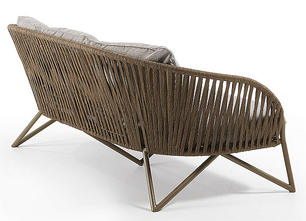 Диван La Forma BRANZIE S554J36 3-местный Коричневый-6