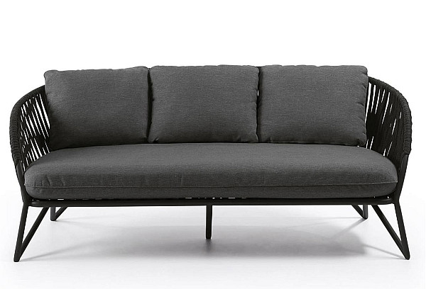 Диван La Forma BRANZIE IT0284J15 3-місний Чорний-5