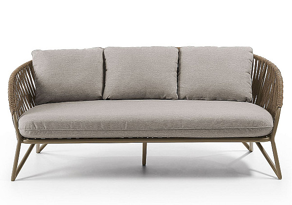 Диван La Forma BRANZIE S554J36 3-местный Коричневый-4