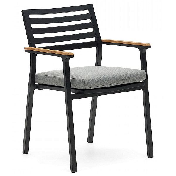 Стілець La Forma BONA J0600031NN15 Чорний-0