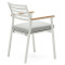 Стул La Forma BONA J0600031NN05 Белый-4-thumb