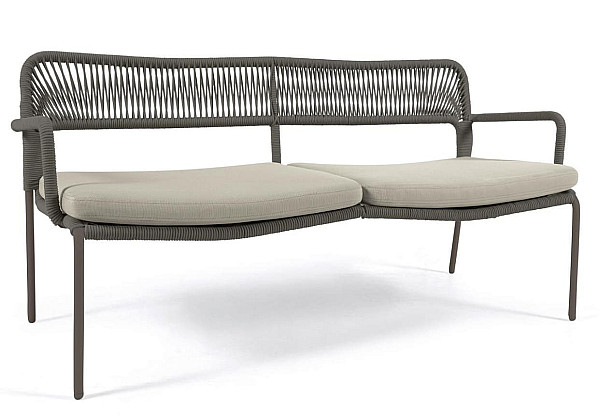 Диван La Forma CAILIN IT0368J19 2-місний Зелений-0