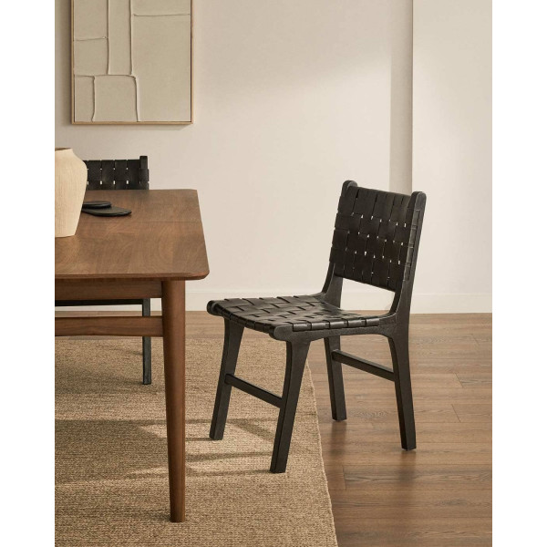 Стілець La Forma Calixta CC1949P01 Чорний-1