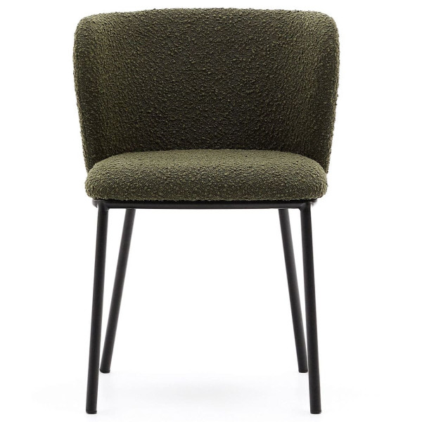 Стул La Forma CISELIA C0100188JJ06 Зеленый букле-1