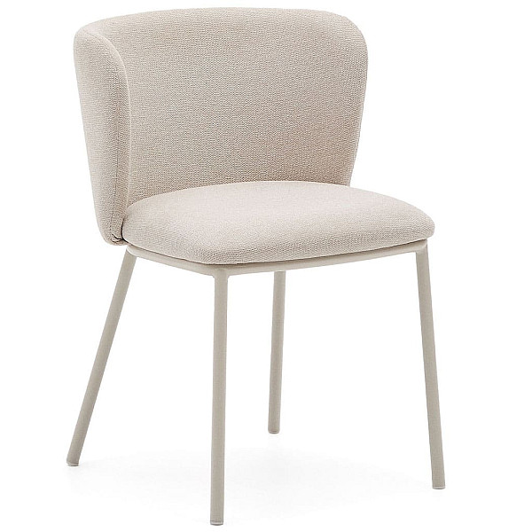 Стілець La Forma CISELIA C0100194KY12 Бежевий тканина синель-0