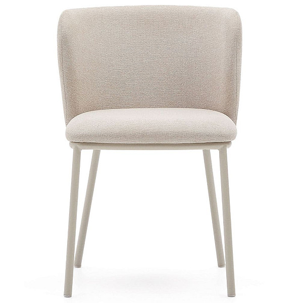 Стілець La Forma CISELIA C0100194KY12 Бежевий тканина синель-3