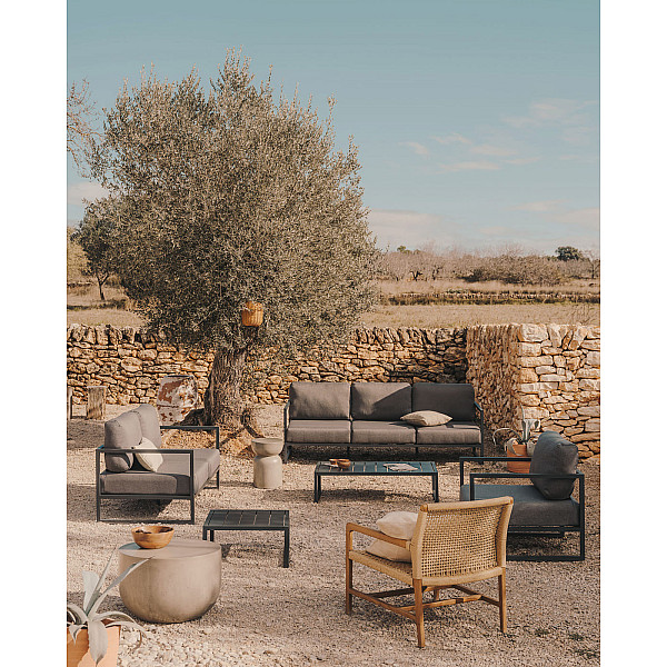 Диван La Forma COMOVA 100_20_ST02 2-місний Темно-сірий-3