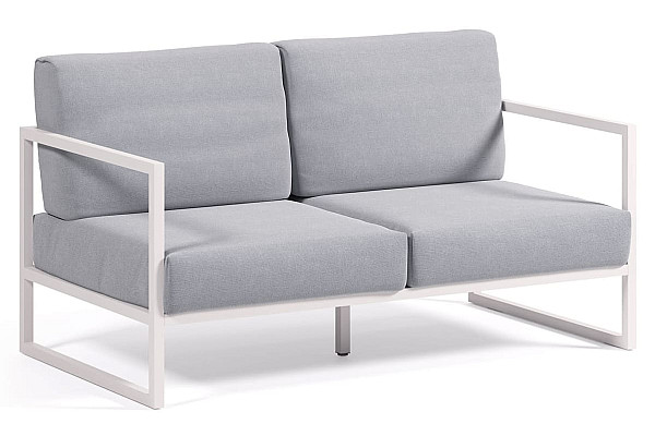 Диван La Forma COMOVA O100_20_ST26 2-местный Голубой-0