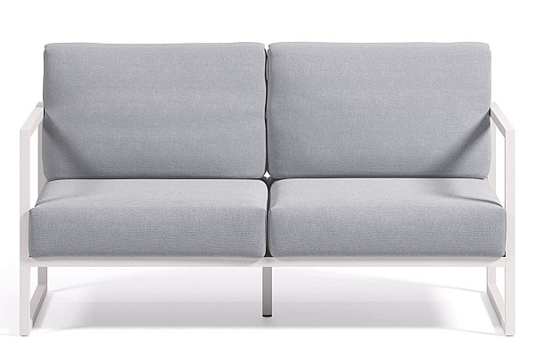 Диван La Forma COMOVA O100_20_ST26 2-местный Голубой-2