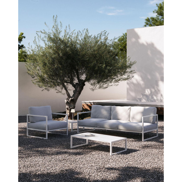 Диван La Forma COMOVA O100_30_ST14 3-місний Білий-2