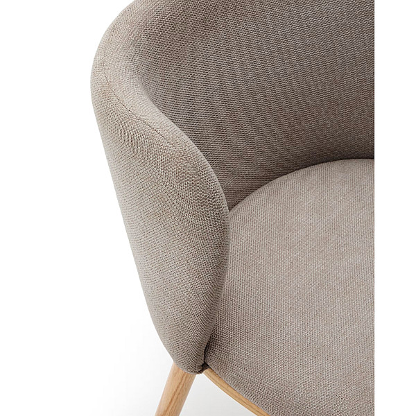 Стілець La Forma Ciselia C06034KY10 Коричневий тканина-8