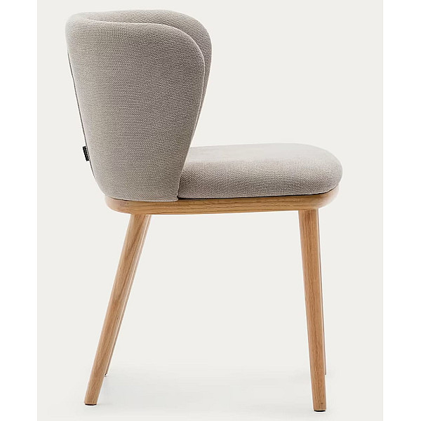 Стілець La Forma Ciselia C06034KY10 Коричневий тканина-4