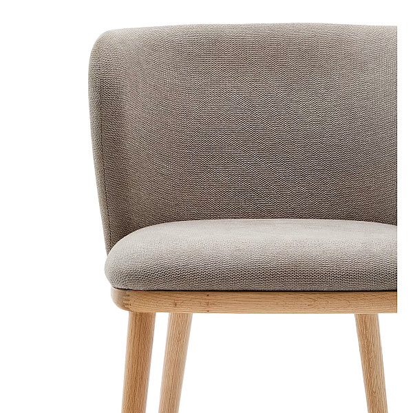 Стілець La Forma Ciselia C06034KY10 Коричневий тканина-6