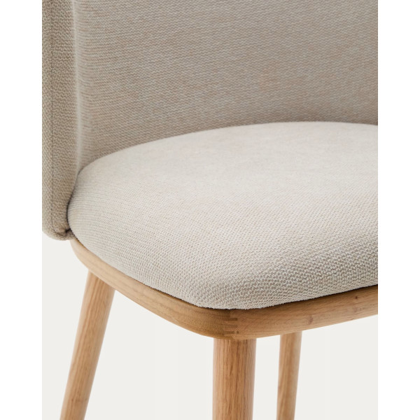 Стул La Forma Ciselia C06034KY12 Бежевый ткань-7