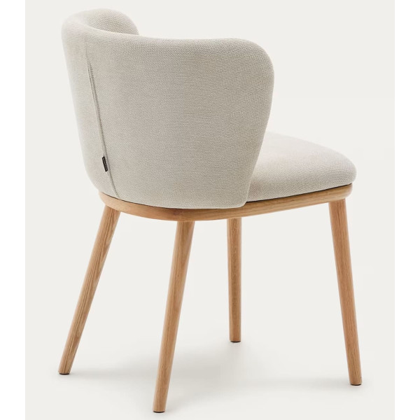 Стул La Forma Ciselia C06034KY12 Бежевый ткань-5