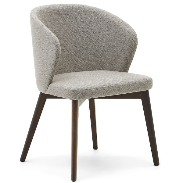 Стілець La Forma DARICE C0100169JJ10 Коричневий тканина-0