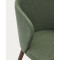 Стілець La Forma DARICE C0100169JJ06 Зелений тканина-5-thumb
