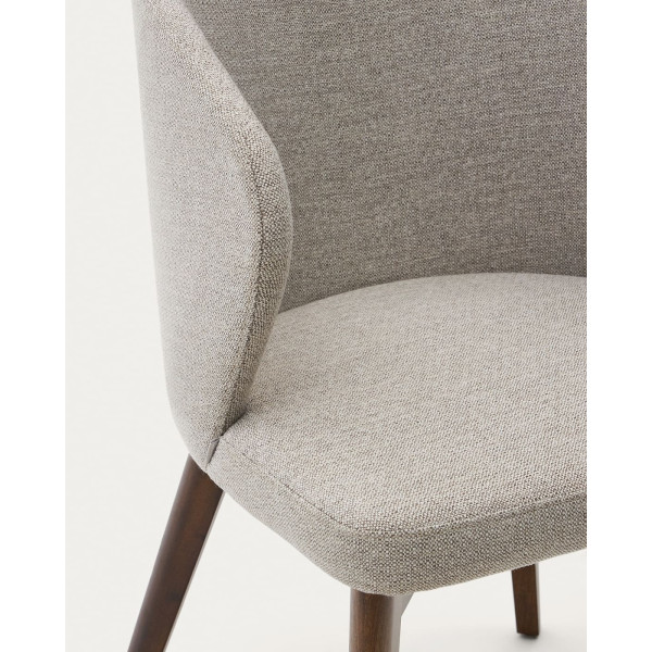 Стілець La Forma DARICE C0100169JJ10 Коричневий тканина-4