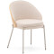 Стул La Forma EAMY C0100184HE12 Бежевый ткань Синель-0-thumb
