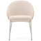 Стул La Forma EAMY C0100184HE12 Бежевый ткань Синель-1-thumb