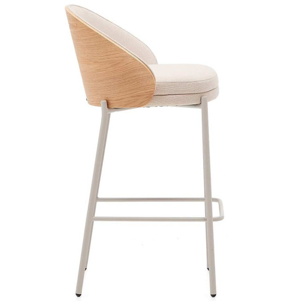 Напівбарний стілець La Forma EAMY C0600103HE12 Бежевий-2