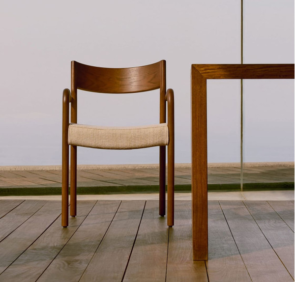 Стілець La Forma Falconera C0100139JD12 Горіх-1