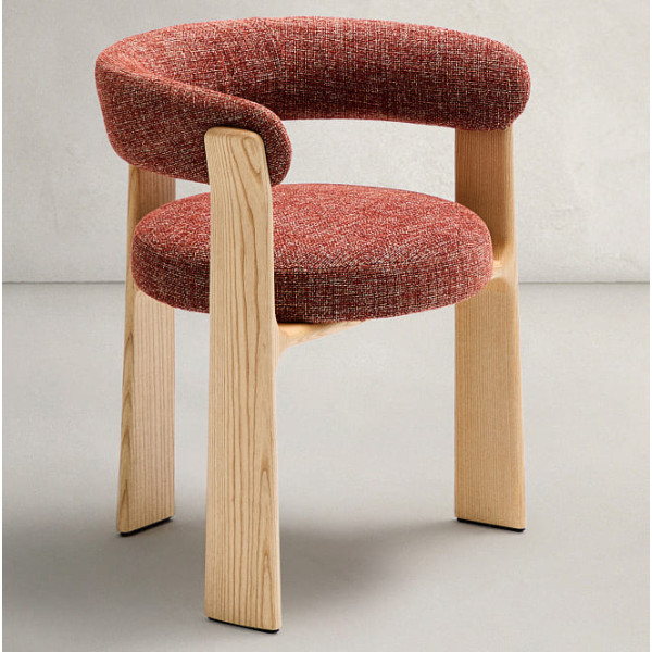 Стілець La Forma Granite GC0100207CC86 Теракотовий тканина-0